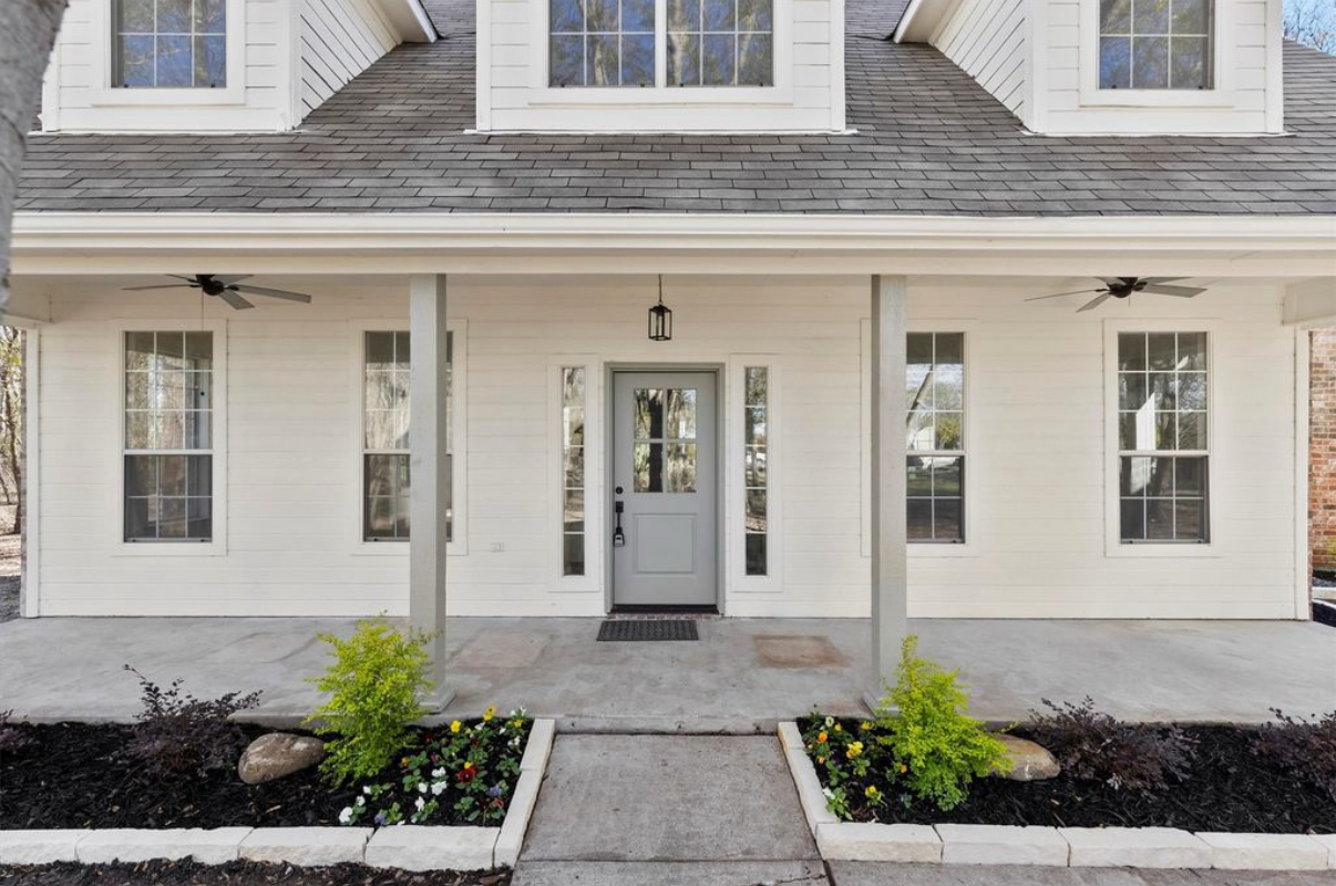 Recently purchased home in East Texas